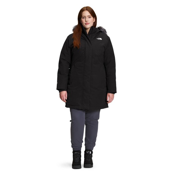 NWT The North Face Arctic Parka Full Zip Womens Winter Jacket coat size 1X black - Picture 3 of 9